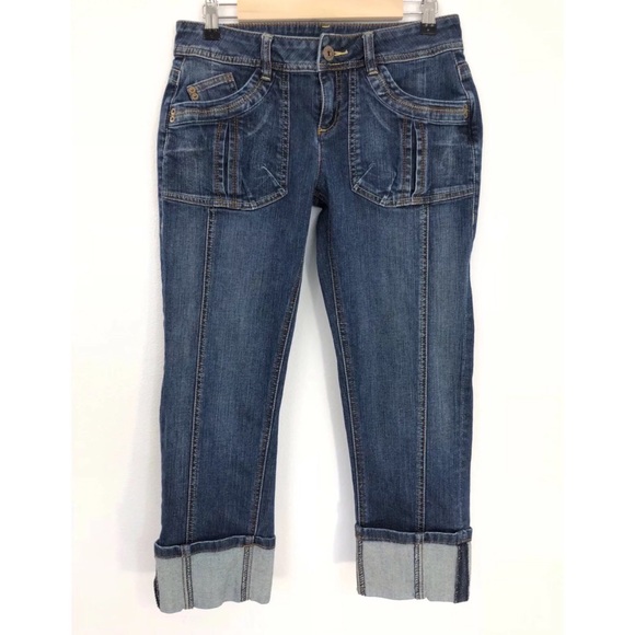 Dkny Denim - DKNY So-Low-Lita Capri Jeans Size 8